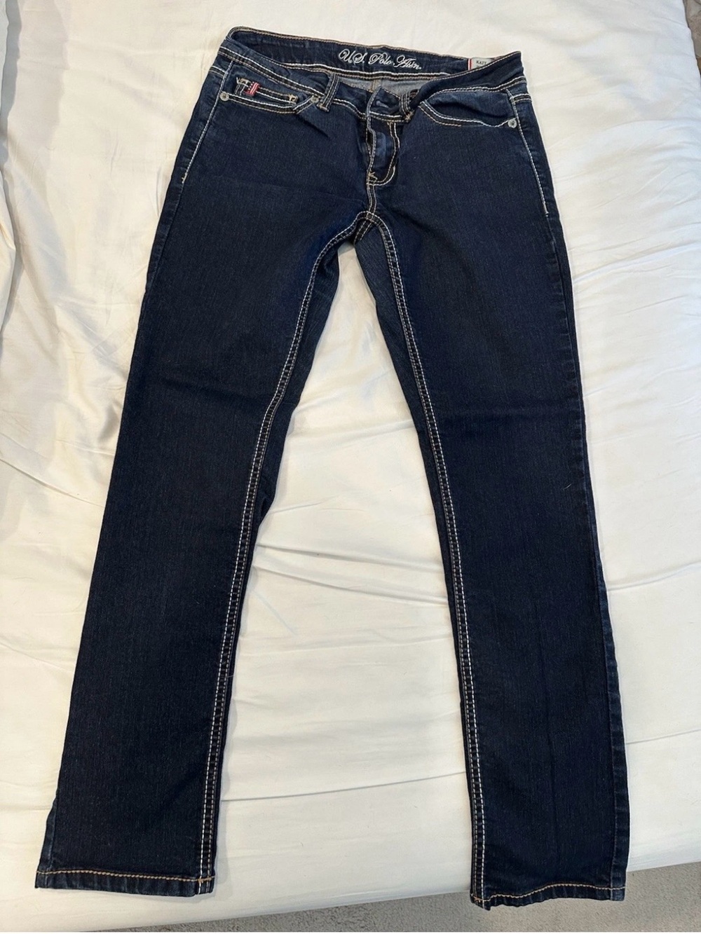 U.S. Polo Assn. Women’s or Juniors Dark Navy Skinny Jeans Size 7/8